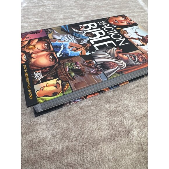 New The Action Bible God's Redemptive Story Graphic Novel Style - Picture 5 of 8